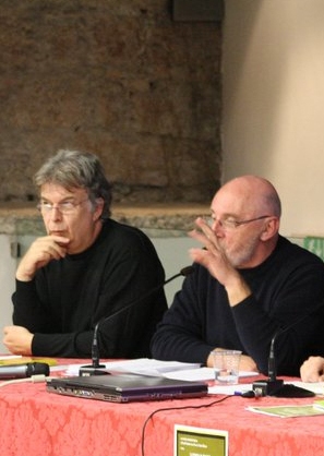 Michele Nardelli e Paolo Rumiz al Castello del Buoncosiglio a Trento